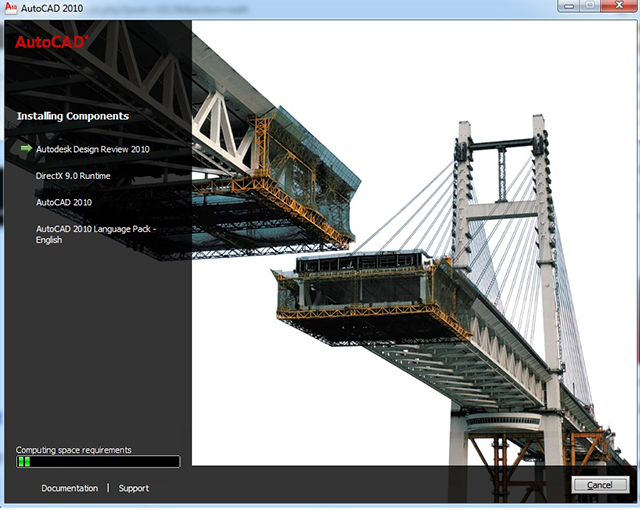 Hướng dẫn cài đặt Autocad 2010