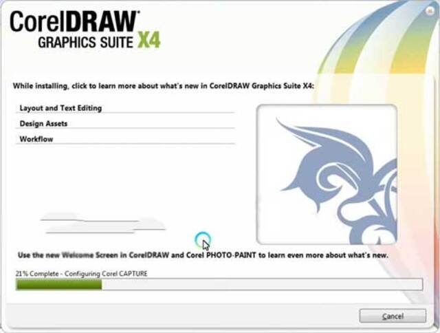 Hướng dẫn cài đặt phần mềm CorelDRAW X4