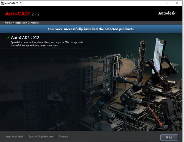 Cài đặt Autocad 2012