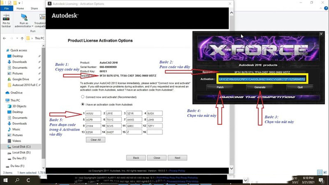 Crack autocad 2016