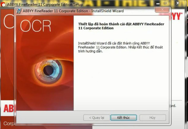 Hướng dẫn cài đặt Abbyy Finereader 11