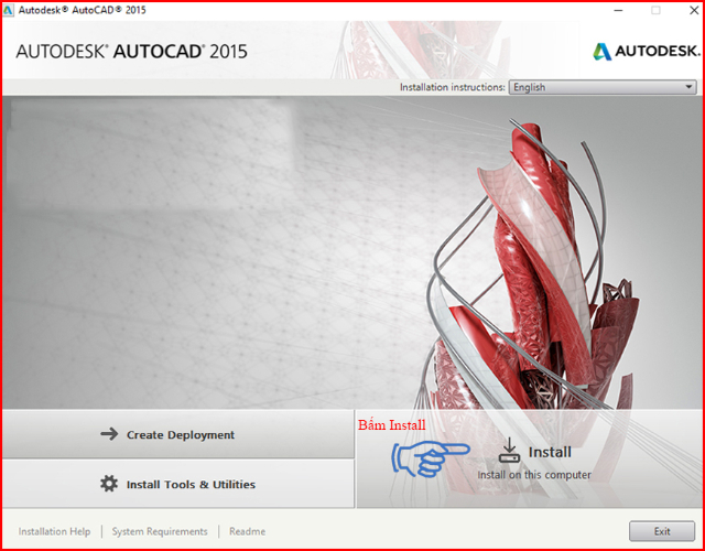 Cài đặt Autocad 2015