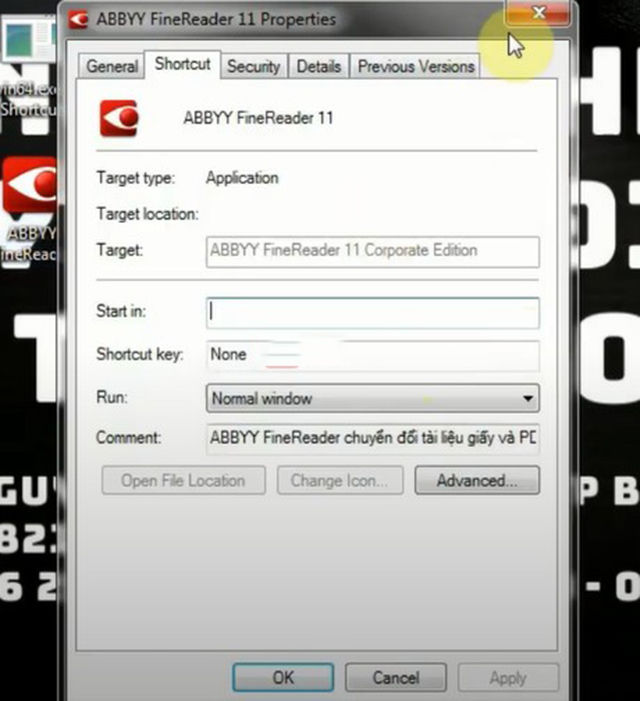 Hướng dẫn crack Abbyy Finereader 11