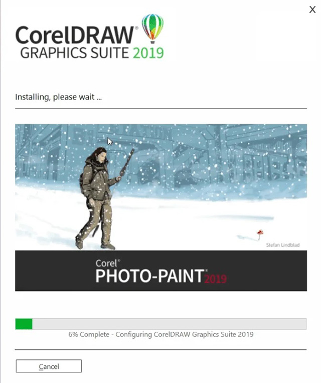 Cách cài đặt coreldraw 2019