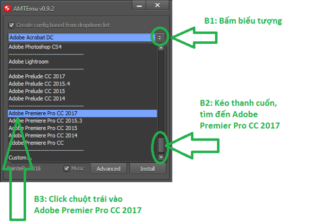 Hướng dãn cài đặt adobe premiere pro cc 2017