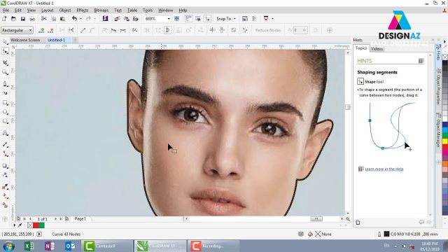 Sử dụng hình ảnh chuyên nghiệp trên coreldraw 2019