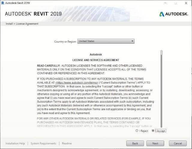 Cài đăt revit 2021 bước 3