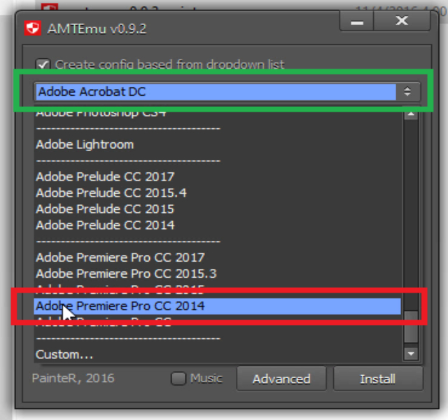 Chọn Adobe Premiere Pro CC 2014.