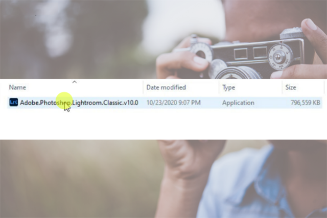 Cài đặt Adobe Lightroom CC 2021