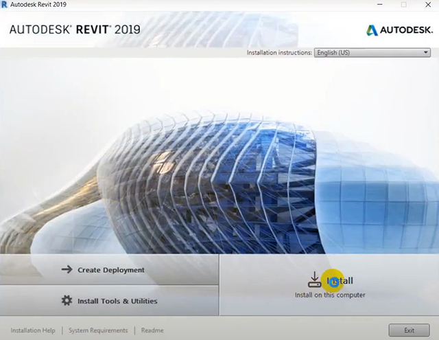 Cài đặt revit 2019