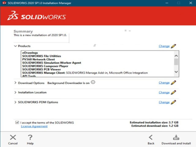 Cách cài đặt solidworks 2022