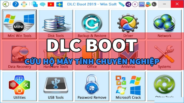 Download DLC Boot 2019 để giải quyết mọi lỗi kỹ thuật trên máy tính của bạn