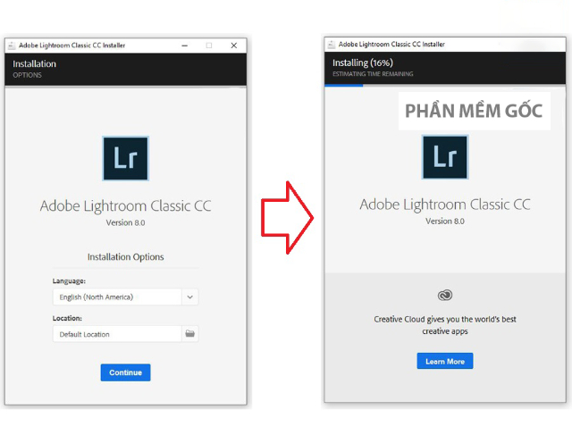 Hướng dẫn cài đặt Ligtrom C 2019