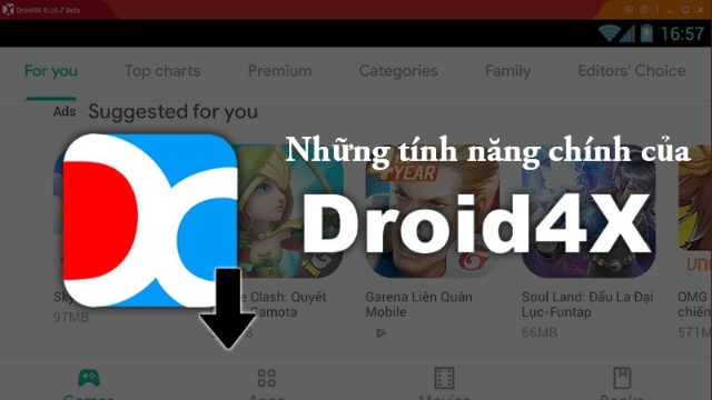 Tìm hiểu một số tính năng đặc biệt của phần mềm giả lập Droid4X