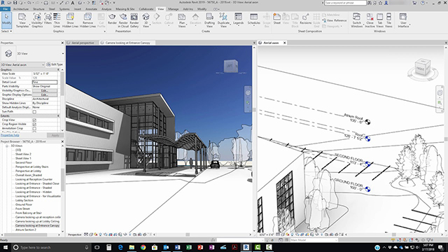 Tính năng của phần mềm revit 2019