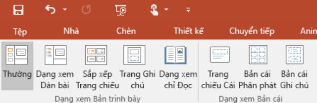 Định dạng bản tác vụ PowerPoint