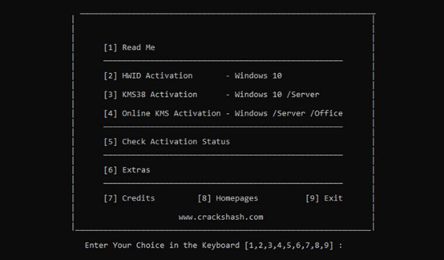 Active win 10 bằng scripts