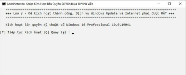 Cách crack win 10 bằng AIO