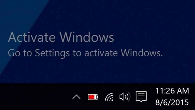 Kích hoạt active win 10