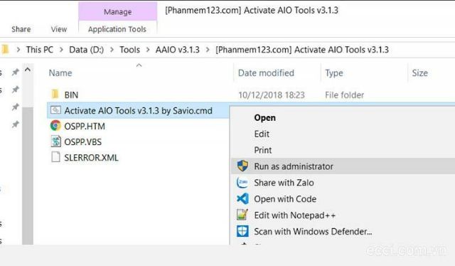 Hướng dẫn tải và active win 10