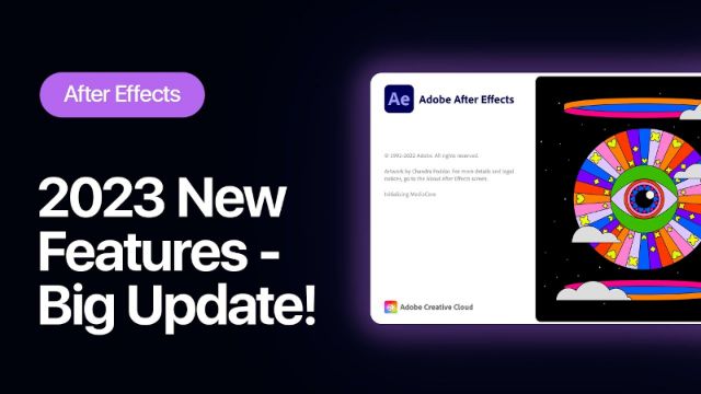 Adobe After Effects bản 2023 có thể tạo ra các hiệu ứng, hoạt ảnh chuyển động