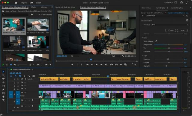 Adobe Premiere Pro CC bản 2019 tích hợp nhiều tính năng nổi bật