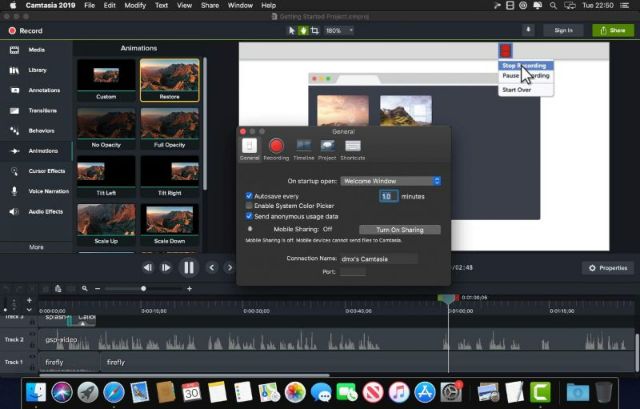 Camtasia bản 2021 được tích hợp đa dạng các tính năng mới nổi bật