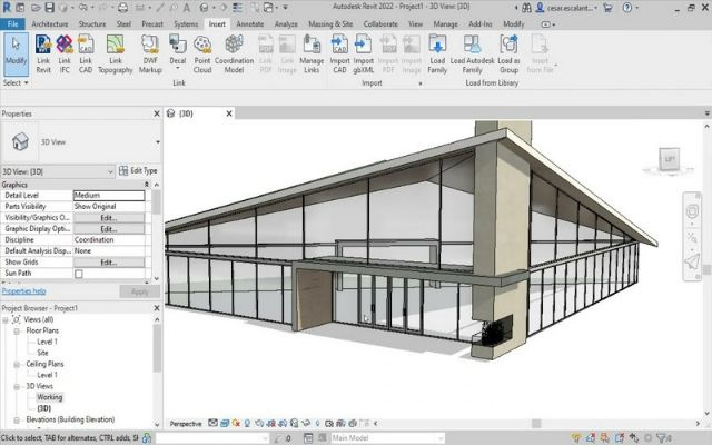 Revit 2022 tự động cập nhật các thay đổi thiết kế nhanh chóng