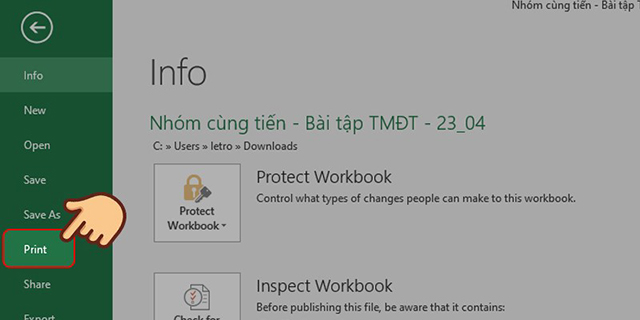 Cách in 2 mặt trên excel với máy in có hỗ trợ 2 mặt 