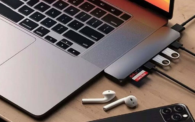 Cách kết nối máy in với laptop có dây trên mac