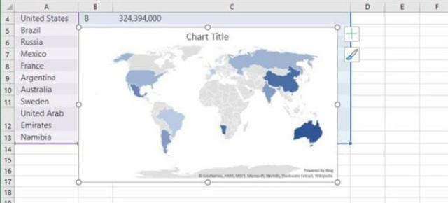 Biểu đồ dạng phễu Excel 2019